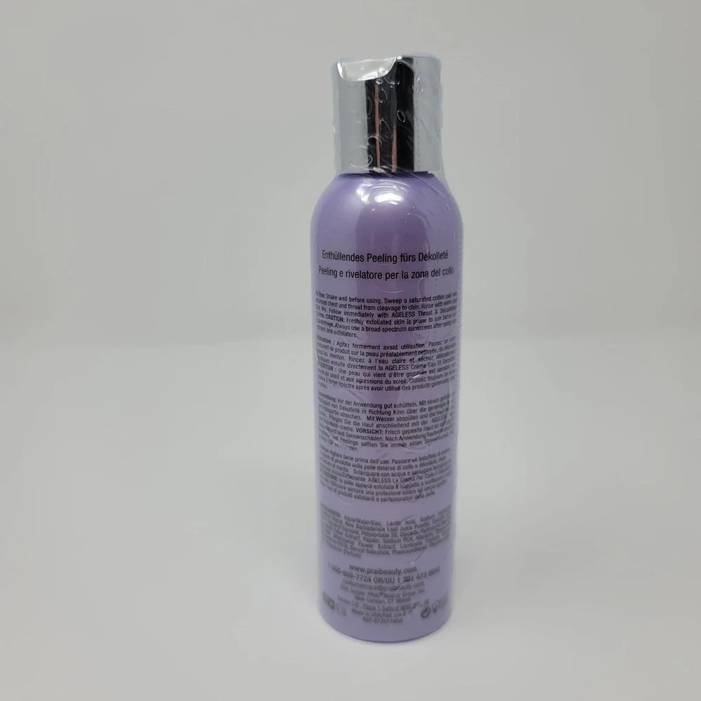 PRAI Ageless‎ Throat Peel & Reveal Decollete Anti Aging Treatment 4 fl oz Sealed